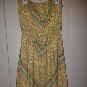 💙Mossimo tube top dress